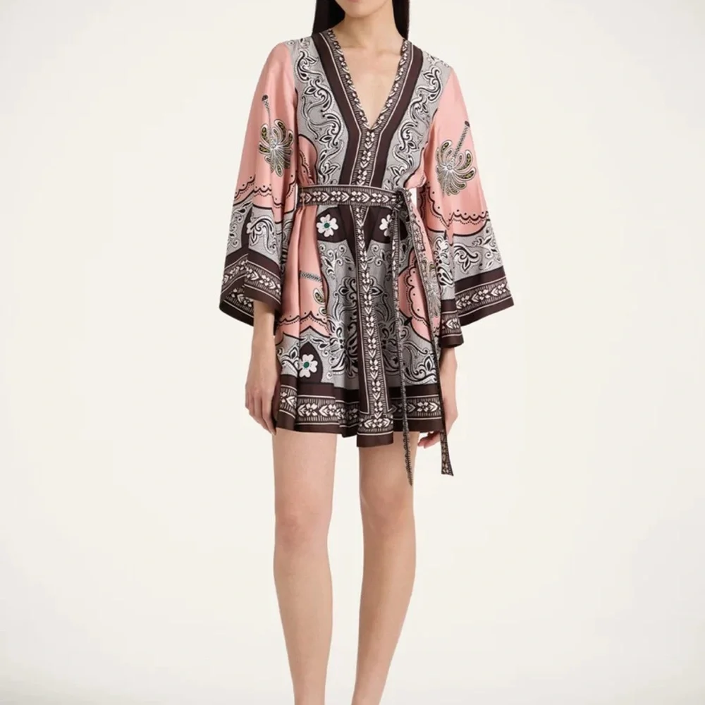 NWT $1,295 LA DOUBLEJ - FULL PRICE ONLINE magnifico mini mirage placée pink MED - Picture 4 of 6